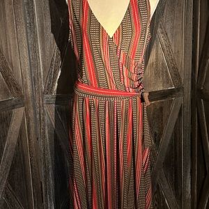 Like New Ralph Lauren faux wrap dress size Large.